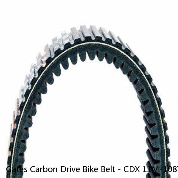 Gates Carbon Drive Bike Belt - CDX 11M-108T-12CT, black