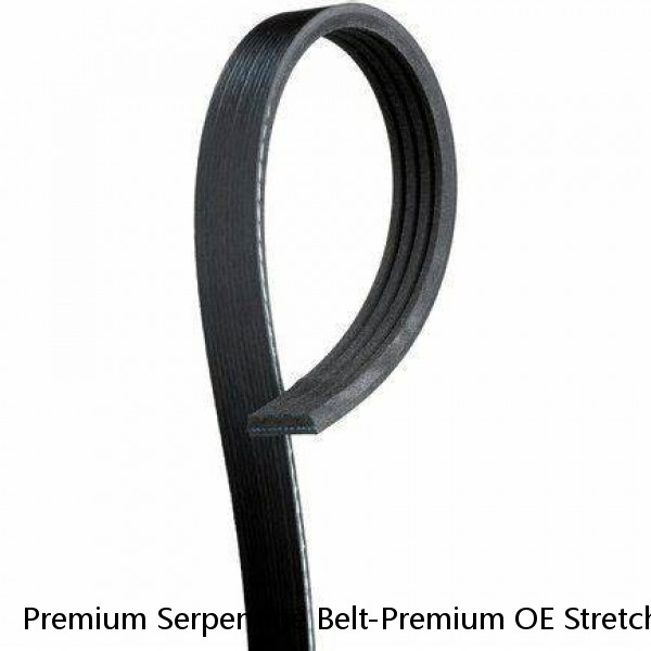 Premium Serpentine Belt-Premium OE Stretch Fit Micro-V Belt Gates K040345SF